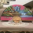 Hand-painted wall fan مرسومة يدويا على مروحة