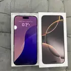 ايفون 16برو ماكس 256 قيقا نسبة الطاريه 100  نظيف استخدام قل