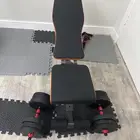 Adjustable Bench and 2 x 10 KG dumbells for sale