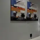 للبيع 3 لوحات جداريه 60في 60