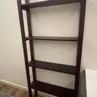 رفوف طويله بني محروق