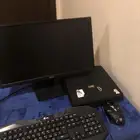 سوني للبيع مع تلفزيون و موس و كيبورد ويد و كل اسلاكه