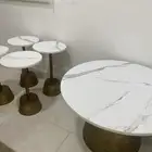 طاوله مع 4 طاولات ضيافه