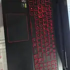 لابتوب ألعاب ايسر لون اسود كيبورد احمر