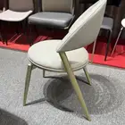 كراسي ستيل ذهبي وطاولات ستيل ذهبي