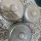 ثلاث قدور طبخ جدد