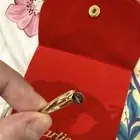 خاتم كارتيه مسمار شبه الاصل مطلي ذهب