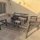 كراسي مع كنب