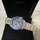 ساعة سيكو زرقاء للرجال