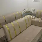 للبيع كنب زاويه يبيله تنظيف مع طاولته
