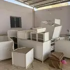 مطبخ كامل  مغاسل .