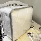 سرير ومرتبه استخدام 8 شهور بحاله جيده جدا  حشوه لحاف جديده
