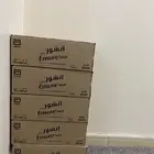 حليب آنشور بالفآنيلا مكمل غذآئي . تآريخ جديد . الكرتون ب 40