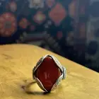 خاتم عقيق يمني صياغه نجرانيه