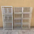 أقفاص و ستاند 601 مستعمله للبيع