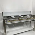 مركب غاز استيل مركبات غاز ايطالي معدات مطبخ استيل تجهيز مطب