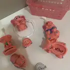 طقم حمام للأطفال شكل فيل