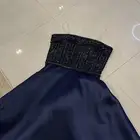 فستان ماانلبس إلا مرا لونه كحلي مقاسه s