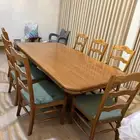 طاولة طعام 8 كراسي
