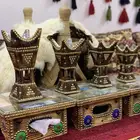 مباخر حائل من خشب الأثل نحت يدوي