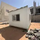 كرفان او كنتيره مع حمام فقط بدون مكيف