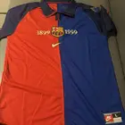 تيشيرت برشلونه   المقاس لارج   ما انسام للان