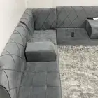 كنب ارضي 6 قطع و 4 مراكي