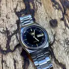 ساعة سيكو 5 (SEIKO 5) فنتج ميناء أسود مميز