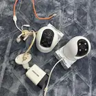 كاميرات مراقبه للبيع نظيفه جدا استخدام بسيط مع شاشة kmc