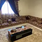 اثاث منزلي كنب مقلط جودة ممتازه قماش القثمي