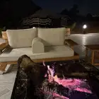 مخيم في مزرعة مع مجالس فخمة ومطبخ وجلسات خارجية