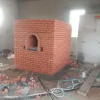 عمل مخابز ومشب نار بلوك احمر مشبات رخام عمل أحمد باكستاني