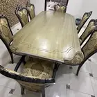 طاولة طعام كامله للبيع