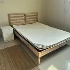 سرير نفر ونص مع كمدينة وفرشة