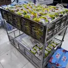 للبيع رفوف وسلات عرض