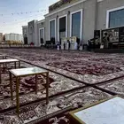 تاجير زال ازرق وكراسي