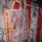 شنطه شفافه للاطفال او ل اي شي