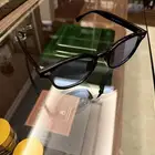 نظارة شمس لون ازرق من ايكونك Eyekonik blue sunglasses