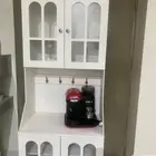 ركن كوفي مع ماكينة قهوة