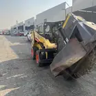 بوبكات 264C مع جهاز ترنشر