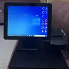 جهاز كاشير شاشة لمس مع طابعة فواتير وصندوق نقود