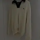 lacoste French Made Polo Collar Sweater