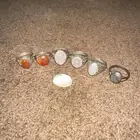 خواتم أحجار كريمة