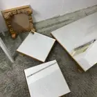 طاوله ارضيه ذهبي