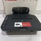 طابعة كانون نظيفة جدا واي فاي   مسح ضوئي   فقط 100 ريال