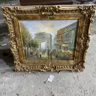 لوحة جدارية زيتيه