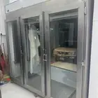 ثلاجة عرض لحم قزاز الجهتين