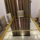 ثريا كبيره و طاولة طعام قزاز 10 كراسي