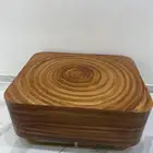 طاوله با الون البني جديد شاريها بثمانميه مستخدمه على السوم