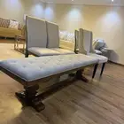 طقم كراسي سفرة مع بنش من هوم سنتر